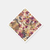 Hawaiian Golden Tropics Elegant Modern Servet (Hoek)