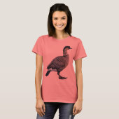 Hawaiian Goose (Nene) Shirt voor vrouwen (Voorkant volledig)