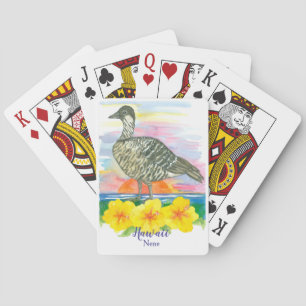 Hawaiian Goose Nene State Bird van Hawaï Pokerkaarten