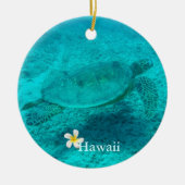Hawaiian Green Zee Turtle Keramisch Ornament (Voorkant)
