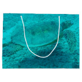 Hawaiian Green Zee Turtle Large Cadeautasje (Achterkant)
