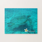 Hawaiian Green Zee Turtle Legpuzzel (Horizontaal)