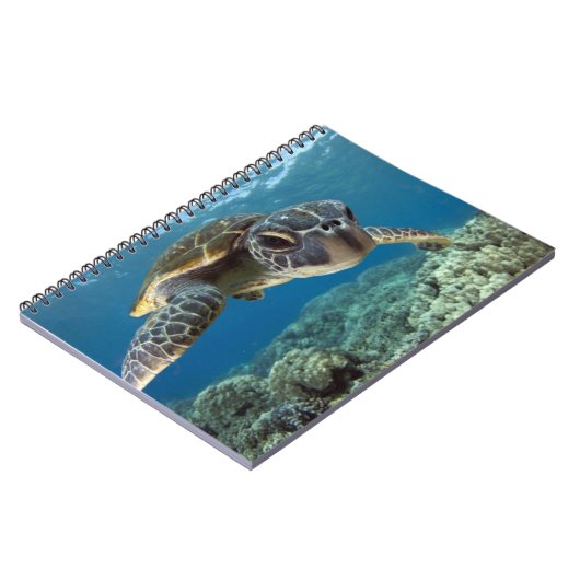 Hawaiian Green Zee Turtle Notitieboek (Linkerzijde)