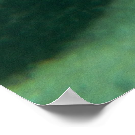 Hawaiian Green Zee Turtle Poster (Hoek)