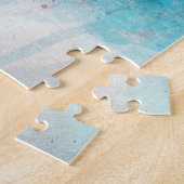 Hawaiian Green Zee Turtle Waterverf Painting Legpuzzel (Zijkant)