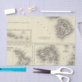 Hawaiian Group of Sandwich Islands Tissuepapier (Craft)