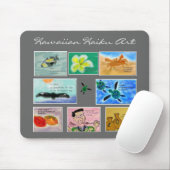 Hawaiian Haiku Art Mousepad Muismat (Met muis)