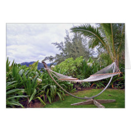 "Hawaiian Hammock, Wainiha Bay, Kauai, Hawaii