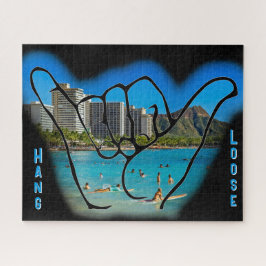 Hawaiian Hang Loose, ook bekend als Aloha Spirit Legpuzzel
