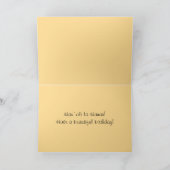 Hawaiian Happy Birthday Tropische zonsondergang Kaart (Binnen)