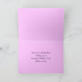 Hawaiian Happy Moederdag Cattleya Kaart (Binnen)