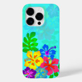 Hawaiian Hibiscus Aqua Blue Samsung S7 Case-Mate iPhone Case (Achterkant)