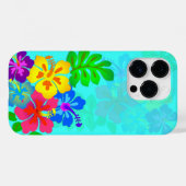 Hawaiian Hibiscus Aqua Blue Samsung S7 Case-Mate iPhone Case (Achterkant (horizontaal))