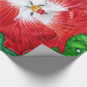 Hawaiian Hibiscus Cadeaupapier (Hoek)