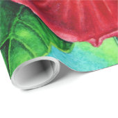 Hawaiian Hibiscus Cadeaupapier (Rol Hoek)