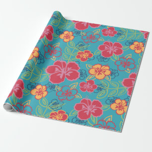 Hawaiian Hibiscus Cadeaupapier
