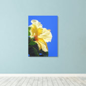 Hawaiian Hibiscus Canvas Afdruk (Insitu (Houten vloer))