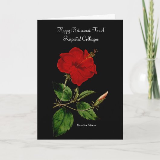 Hawaiian Hibiscus door Pierre Joseph Redoute Kaart (Voorkant)