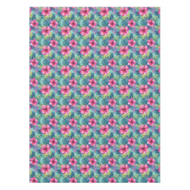 Hawaiian Hibiscus en varens regenwoud Tafelkleed