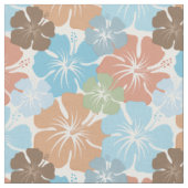 Hawaiian Hibiscus Floral Stof (Close Up)