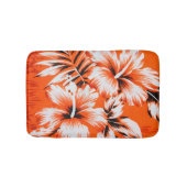 Hawaiian Hibiscus Flower Background Badmat (Voorkant)