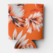Hawaiian Hibiscus Flower Background Blikjeskoeler (Voorkant)