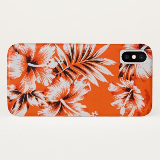 Hawaiian Hibiscus Flower Background Case-Mate iPhone Case (Achterkant (horizontaal))