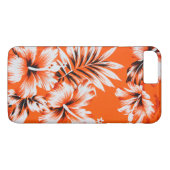 Hawaiian Hibiscus Flower Background Case-Mate iPhone Case (Achterkant (Horizontaal))