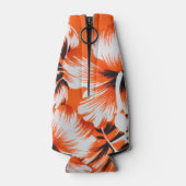 Hawaiian Hibiscus Flower Background Flesjeskoeler (Achterkant)