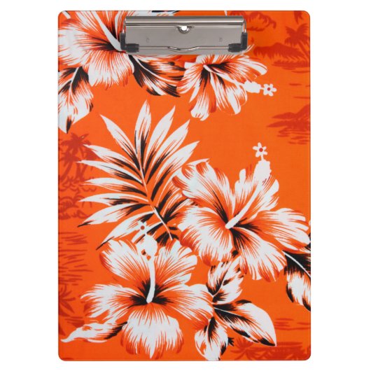 Hawaiian Hibiscus Flower Background Klembord (Voorkant)