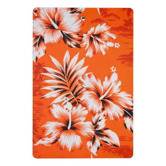 Hawaiian Hibiscus Flower Background Mini Klembord (Achterkant)