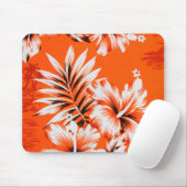 Hawaiian Hibiscus Flower Background Muismat (Met muis)