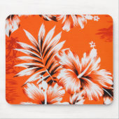 Hawaiian Hibiscus Flower Background Muismat (Voorkant)