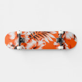 Hawaiian Hibiscus Flower Background Persoonlijk Skateboard (Horizontaal)