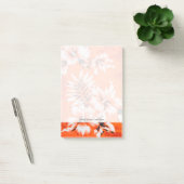 Hawaiian Hibiscus Flower Background Post-it® Notes (Kantoor)