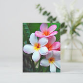 Hawaiian Hibiscus Flower briefkaart (Staand voorkant)
