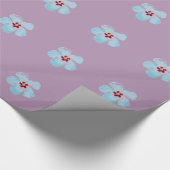 Hawaiian Hibiscus Flower Cadeaupapier (Hoek)