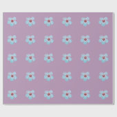 Hawaiian Hibiscus Flower Cadeaupapier (Vlak)