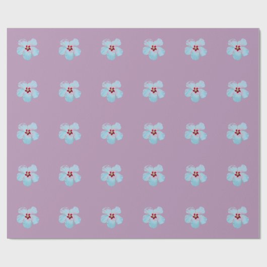 Hawaiian Hibiscus Flower Cadeaupapier (Vlak)