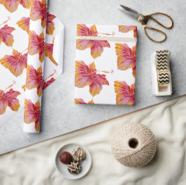Hawaiian Hibiscus Flower Cadeaupapier