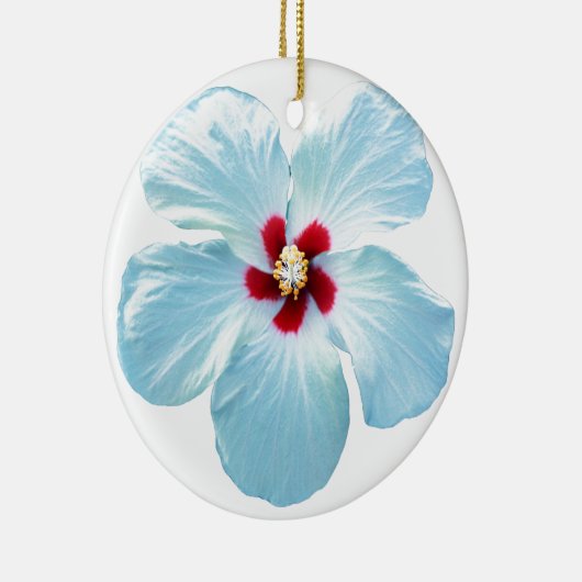 Hawaiian Hibiscus Flower Keramisch Ornament (Rechts)