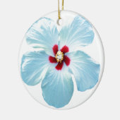 Hawaiian Hibiscus Flower Keramisch Ornament (Links)