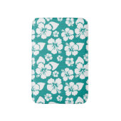 Hawaiian Hibiscus Flower Pattern Badmat (Voorkant Verticaal)