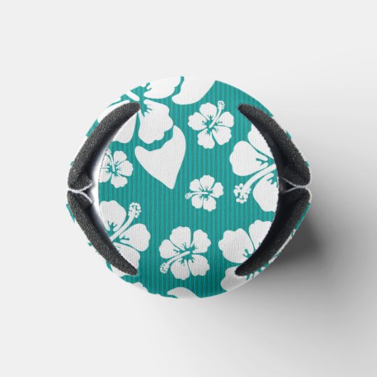 Hawaiian Hibiscus Flower Pattern Blikjeskoeler (Bodem)