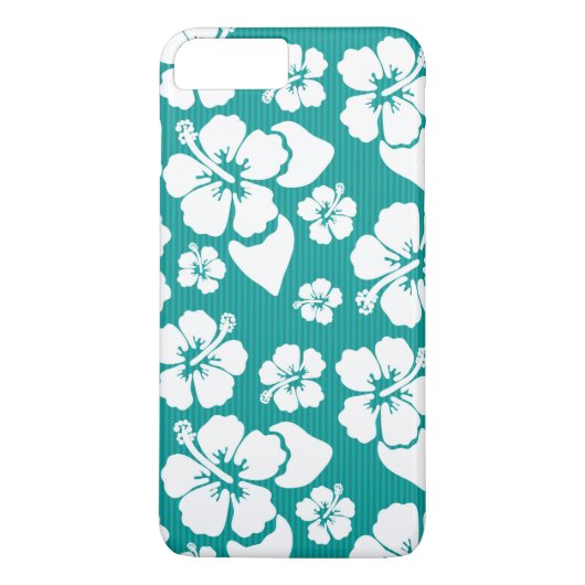 Hawaiian Hibiscus Flower Pattern Case-Mate iPhone Case (Achterkant)