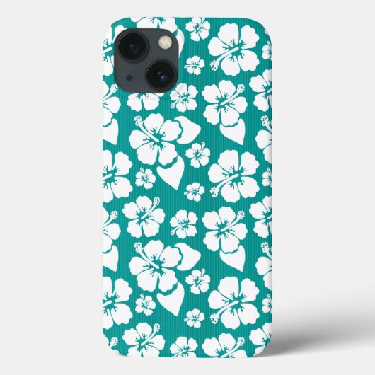 Hawaiian Hibiscus Flower Pattern Case-Mate iPhone Case (Achterkant)