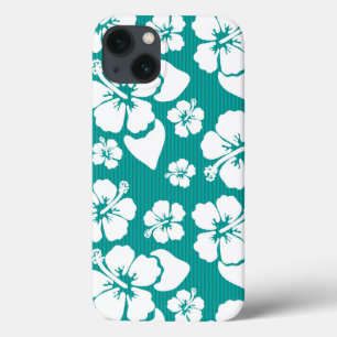 Hawaiian Hibiscus Flower Pattern Case-Mate iPhone Case