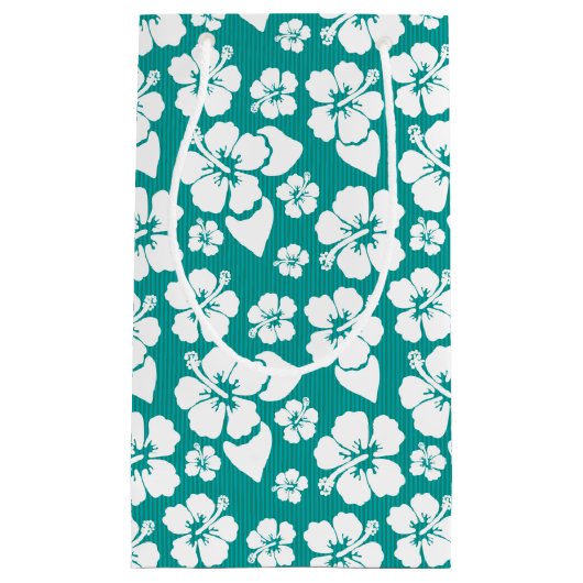 Hawaiian Hibiscus Flower Pattern Klein Cadeauzakje (Voorkant)