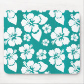 Hawaiian Hibiscus Flower Pattern Muismat (Voorkant)