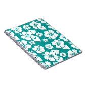 Hawaiian Hibiscus Flower Pattern Notitieboek (Rechterzijde)